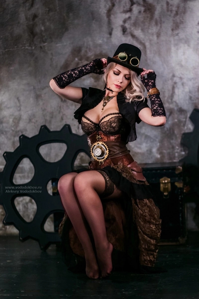 Steampunk fashion, steampunk girl